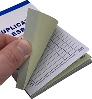 Formulaire de facture personnalisé papier autocopiant NCR personnalisé avec nom de la société adresse téléphone et numéro imprimer ajouter des fonctionnalités