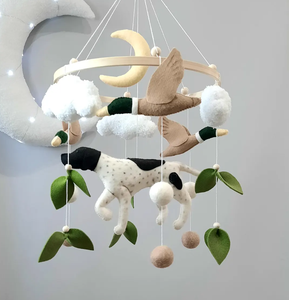Bébé Mobile chien pointeur allemand pointeur à poil court mobile colvert canard chien mobile nouveau-né cadeau - Product Image 5