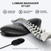 Multifunktion ale Fernbedienung Luftzug-Rücken massage gerät Trage Lendenwirbel säule mit Heizvibrations-Rücken massage gerät