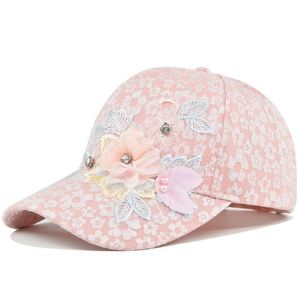 Casquettes de baseball pour femmes 2025 en gros, casquettes de baseball brillantes en dentelle pour l'extérieur - Product Image 4
