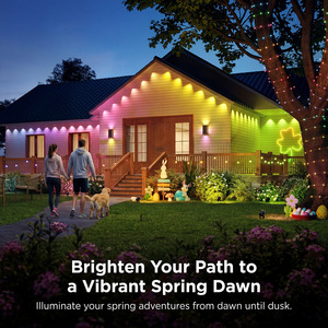 Guirnalda de luces LED para decoración de villas, iluminación de patios, festivales, lámpara de ambiente navideño - Product Image 4