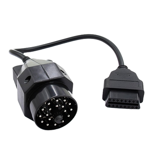 Para BMW adaptador OBD2 de 20 pines con conector hembra de 16 pines E36 E39 X5 Z3 OBD <span class=keywords><strong>2</strong></span> Cable conector de 20 pines extensión de PIN para coches - Product Image 5