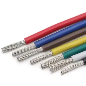 UL1007 UL1015 Single Core PVC Insulated Power Cable High Temperature 18~26AWG 300V Hook up Wire 300V Cable