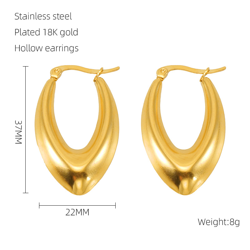 ZXG924 Hollow Earrings