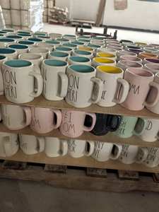 Lettera casuale tazza in ceramica stile minimalista tazza di <span class=keywords><strong>caffè</strong></span> per uso quotidiano casa ufficio bicchieri o idee regalo per il commercio all'ingrosso - Product Image 6