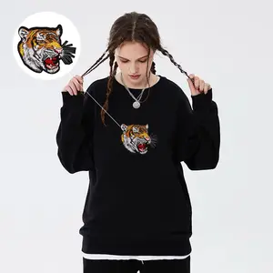 Applique Patch Tiger Yellow Mighty Patch Clothing Accessories Animal Set Tshirt Embroidery Patches