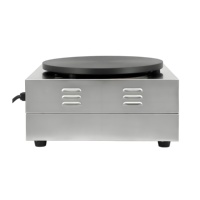 Crêpière électrique portable commerciale, machine professionnelle à faire des crêpes, machine à crêpes à tête unique pour les restaurants et la maison