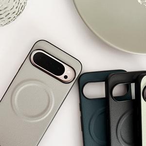 Compatible avec Google Pixel 9 Pro Fold, étui de téléphone magnétique en cuir PU, coque de protection pour Pixel 8 Pro, Pixel 7/6 - Product Image 5