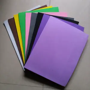 أوراق فوم من إيفا مصنوعة يدويًا بألوان كثافة وحجم مخصص