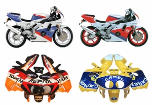 Kit de carénage complet pour moto compatible avec CBR250RR <span class=keywords><strong>1990</strong></span> 1991 1992 MC22 <span class=keywords><strong>CBR</strong></span> <span class=keywords><strong>250</strong></span> <span class=keywords><strong>RR</strong></span> NC22 CBR250 <span class=keywords><strong>RR</strong></span> 1993 1994 Kits de carénages de carrosserie Zxmt - Product Image 3