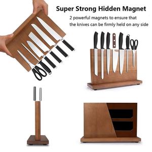Soporte Magnético para Cuchillos de Doble Cara de Alta Calidad, Soporte para Cuchillos de Madera Maciza Ecológica, Soporte para Cuchillos en Forma de Barra, Herramienta de Cocina - Product Image 3