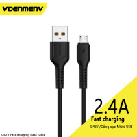 VDENMEN DENMEN Vente en Gros Accessoires de Téléphone Produit Le Plus Vendu Câbles de Données Micro USB à Charge Super Rapide pour Android