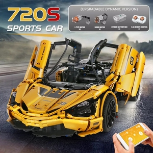 MOULD KING-bloques de construcción de coche de carreras para niños, juguete técnico de supervelocidad, MOC-46762, regalo para <span class=keywords><strong>novio</strong></span>, 13145S - Product Image 5