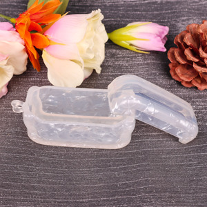 Étui pour écouteurs Bluetooth en acrylique transparent personnalisé, motif coloré, léger et portable, cadeau pour un usage quotidien - Product Image 3