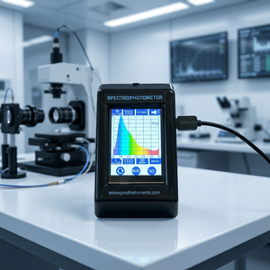Espectrofotómetro Portátil Sensegoodinstruments con Pantalla Táctil, Dispositivo de Medición de Color, Ancho de Banda Espectral de 2 nm, Resolución 1, LCD - Product Image 2
