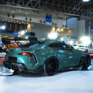 थोक AD-V3 शैली वास्तविक कार्बन फाइबर रियर विंग सुप्रा ए 90 ए 91 2019 + रियर स्पॉइलर - Product Image 4