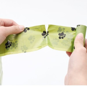 Bolsa Desechable para Excrementos de Mascotas, Bolsa de Basura Transparente, Duradera, Biodegradable, Ecológica, Personalizada, con Cordón de Plástico - Product Image 4