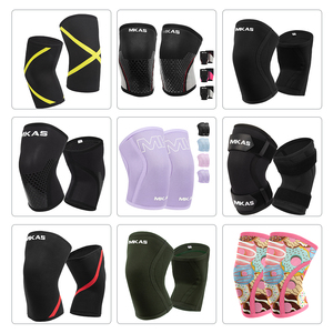 Genouillères de musculation personnalisées de haute qualité MKAS pour femmes, respirantes, durables et élastiques - Product Image 3