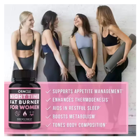 Capsules de perte de poids Slim Fit Spiruline Algues Detox Supplément à base de plantes Brûleur de graisse pour la mise en forme du corps