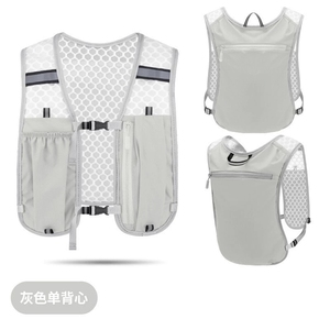 Chaleco de Hidratación Ligero para Correr, con Espacio para Botella de Agua, Mochila <span class=keywords><strong>Portátil</strong></span> para Correr - Product Image 3