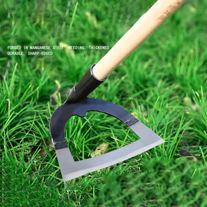 Azada Multiusos de Cinco Dientes de Acero al Carbono - para Desherbar el Huerto, Cultivar el Suelo y Limpiar Terrenos - Product Image 2