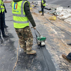 <span class=keywords><strong>Película</strong></span> Especial para Proyectos Mineros, Geomembrana de HDPE de 0.2-0.3 mm de Espesor, Revestimiento para Estanques, Diseño Moderno, Dura 20 Años - Product Image 2