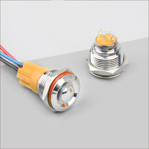 Công Tắc Nút Bấm Kim Loại Đầu Cực Ngắn 16Mm Với Công Tắc Nút Nhấn Nguồn - Product Image 3