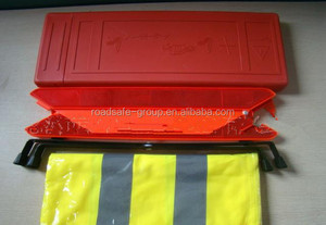 Triángulo de advertencia de 43*43*43cm reflectante alto para avería de emergencia de <span class=keywords><strong>coche</strong></span> al por mayor - Product Image 5