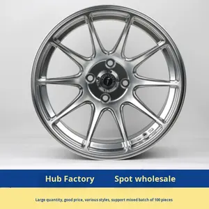 Para 15 pulgadas para Volkswagen Beetle para Honda Fit cubos de rueda de aleación de aluminio forjado nuevo 4X100 PCD disponible en 25mm 30mm 35mm - Product Image 4