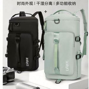 Factory Free Sample Custom Logo Fashion Sports Gym Backpack Duffel Travel <b>Bag</b> Waterproof Portable Unisex Outdoor Activities - Product Image 3