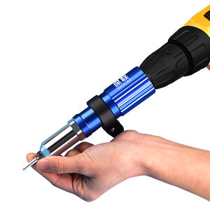 Adaptador de Remachadora <span class=keywords><strong>Eléctrica</strong></span> para Taladro Inalámbrico <span class=keywords><strong>Pistola</strong></span> de <span class=keywords><strong>Tuercas</strong></span> de Inserción Herramienta de Remachado 2.4 mm-4.8 mm - Product Image 6