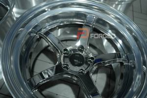 Roue concave sport en alliage forgé 2 pièces personnalisée 18 19 21 20 pouces 5x114.3 5x130 5x120 pour roues BMW M4 G82 <span class=keywords><strong>Mercedes</strong></span> Corvette C8 - Product Image 2