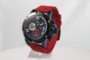 Montre à quartz HALEI neuve et originale, bracelet en silicone, aiguilles en acier inoxydable, mouvement japonais, vente en gros. - Product Image 1