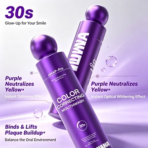 <span class=keywords><strong>Enjuague</strong></span> <span class=keywords><strong>bucal</strong></span> blanqueador de dientes morado más vendido, blanqueamiento visible en 30 segundos - Product Image 2