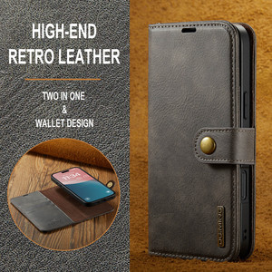 Étui portefeuille magnétique détachable 2 en 1 pour iPhones 16/16 Plus Étui folio en cuir à rabat avec fente pour cartes séparable - Product Image 5