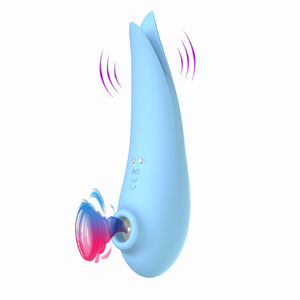 <span class=keywords><strong>Vibrator</strong></span> Penghisap Putri Duyung, Mainan Seks Spot Klitoris Wanita, Pengisap Puting Lidah Oral, Pemijat Bergetar - Product Image 5