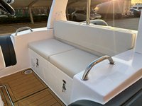 Bateau pneumatique Huihao 5,4 m (17,7 pi) à coque en aluminium, télécommandé, durable, avec matériau PVC/Hypalon, en promotion
