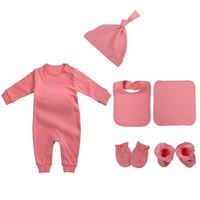 R & B personnalisé bébé garçons filles ensembles de vêtements 100% coton vêtements bébé cadeau ensemble combinaisons barboteuses nouveau-né bébé vêtements ensembles