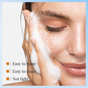 KORMESIC Certificado por Bpom, Limpiador Facial con Vitamina C de 60g, Crema Limpiadora Facial Iluminadora y Blanqueadora para Todo Tipo de Piel, Fragancia Cítrica - Product Image 2