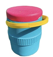 Carafe isotherme en plastique HS Seau à bière personnalisé de 8L pour garder le vin et les boissons Coffre de refroidissement avec logo Seau à glace glacière pour aliments en promotion