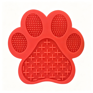 Tapis de léchage personnalisé en silicone pour l'alimentation lente, en forme de patte, avec ventouse, pour chiens et chats - Product Image 5