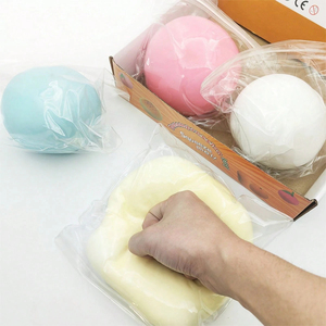 2026 Wholesale Cute Jumbo Mint Strawberry Fluffy <b>Slime</b> Squishy Ball Moldable Slow Rebound Stress Relief Fidget <b>Toy</b> - Product Image 3