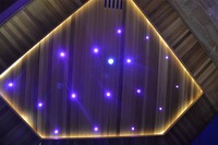 Tamaño grande Diseño caliente 4-6 Personas Sauna Interior Wet Steam Spa Sauna de cinco lados con vidrio templado de 8 mm