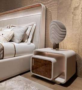 High End italiano di lusso casa camera da <span class=keywords><strong>letto</strong></span> <span class=keywords><strong>letto</strong></span> Set moderno King Size <span class=keywords><strong>letto</strong></span> <span class=keywords><strong>letto</strong></span> in pelle imbottito con Led - Product Image 4