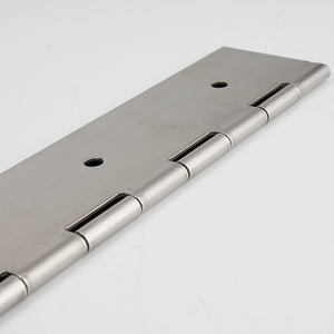 Bisagra para Muebles de Acero Inoxidable, Oculta, Grande, Continua, Tipo Piano, con Orificio, de 25MM/30MM/38MM/50MM de Ancho - Product Image 4