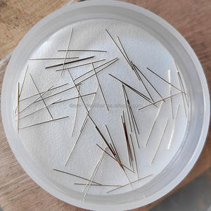 <span class=keywords><strong>Precio</strong></span> de fibra de acero 0,2mm X 13mm Fibra de acero recta recubierta de latón para elementos estructurales pequeños de hormigón prefabricado UHPC - Product Image 2