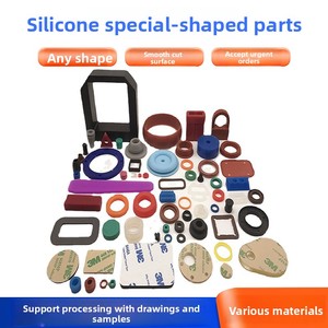 Pièces en silicone personnalisées, pièces de formes spéciales, joints, ensembles de touches, bagues d'étanchéité, caoutchouc silicone sur mesure - Product Image 5