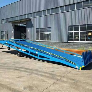 <strong>Mobile</strong> Hydraulic Lift Table-6-10 Ton <strong>Container</strong> <strong>Loading</strong> Inclined <strong>Ramp</strong> Unloading Platform Shandong Origin - Product Image 1