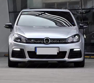 Volkswa-gen Golf 6 R20 Phong Cách Sửa Đổi Phụ Kiện Cơ Thể Kit Điều Kiện Mới Phía Trước Bumper Nướng Bên Váy Phía Sau Bumper Khuếch Tán - Product Image 5