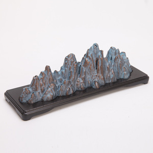 Quemador de Incienso con Forma de Nube, Caja de Incienso de Montaña y Río, Caja de Incienso de Mil Millas de Ríos y Montañas, Porta Incienso - Product Image 1